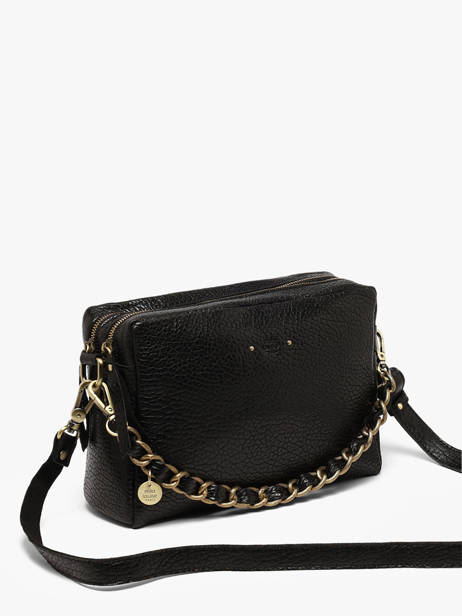 Sac Bandoulière Vintage Mila louise Noir vintage 23673LE1 vue secondaire 1