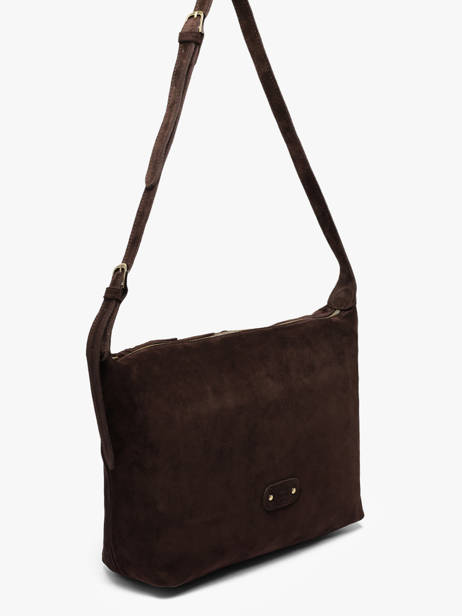 Sac Bandoulière Vintage Mila louise Marron vintage 23067V vue secondaire 1