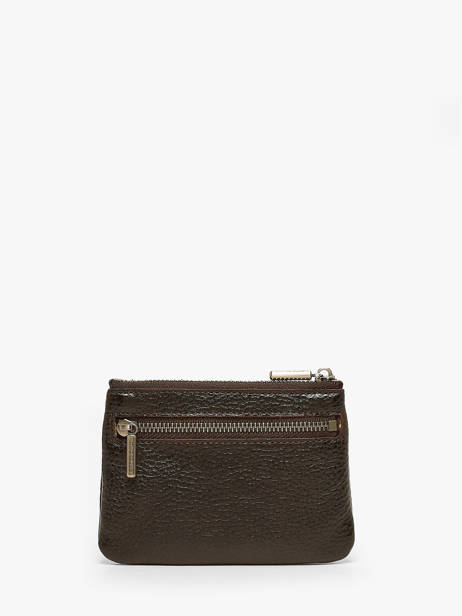 Porte-monnaie Cuir Mila louise Marron vintage 3853DCC vue secondaire 3
