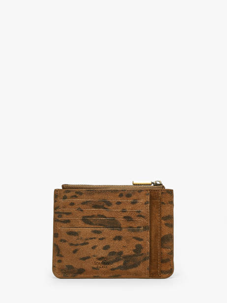 Porte-cartes Cuir Mila louise Marron vintage 3882PA1 vue secondaire 2