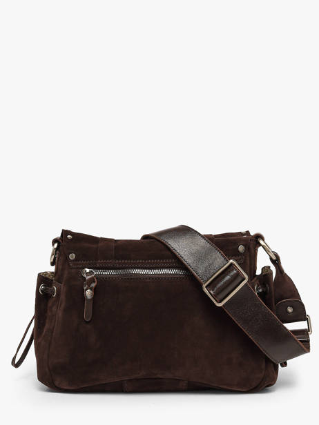 Sac Bandoulière Vintage Cuir Mila louise Marron vintage 3861DVCC vue secondaire 3