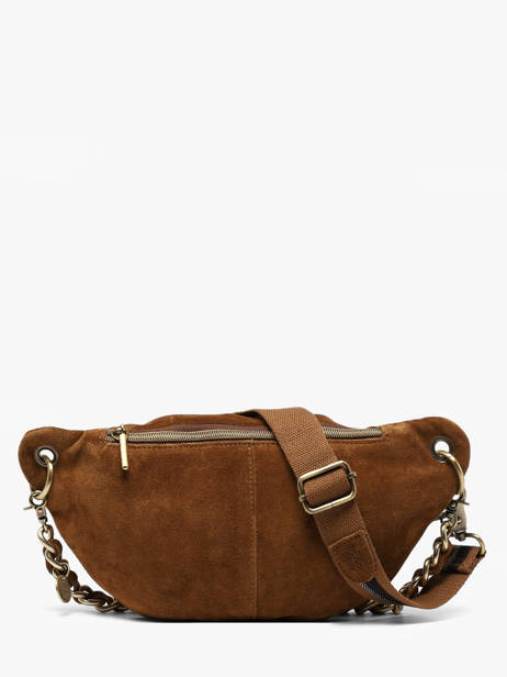 Sac Banane Petra Mila louise Marron vintage 23689V vue secondaire 3