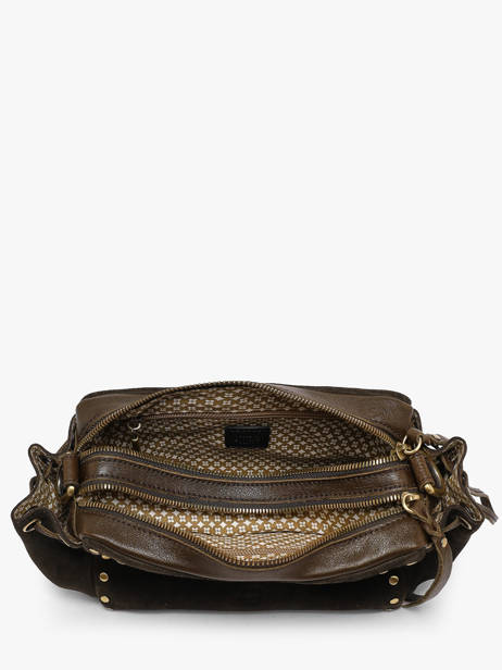 Sac Porté épaule Vintage Cuir Mila louise Vert vintage 33673VCC vue secondaire 2