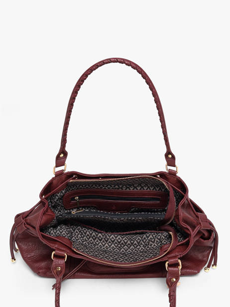 Sac Porté épaule Bride Lulu castagnette Rouge bride ALEXANE vue secondaire 3