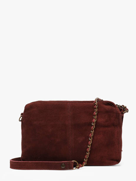 Sac Bandoulière Naina Cuir Pieces Rouge naina 17100639 vue secondaire 4