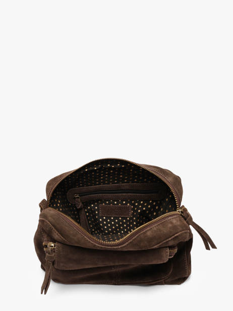 Sac Bandouliere Naina Cuir Pieces Marron naina 17111600 vue secondaire 3