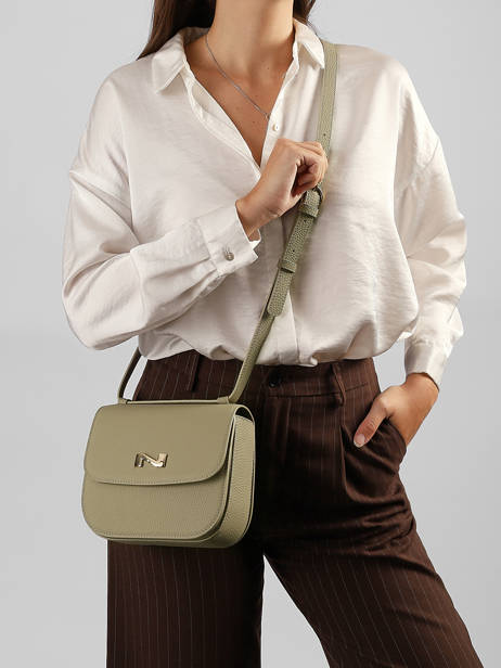 Sac Bandoulière Penelope Cuir Nathan baume Vert odyssey 1 vue secondaire 1