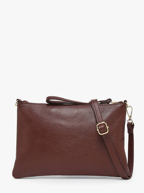 Sac Bandoulière Caviar Cuir Milano Violet caviar CA26064 vue secondaire 4