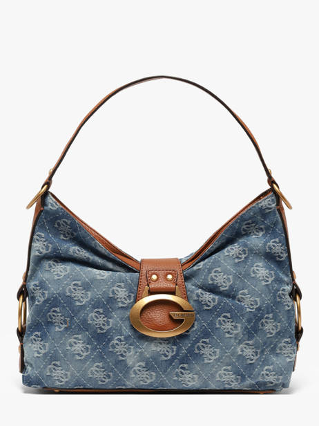 Sac Porté épaule Camden Coton Guess Bleu camden DB930818