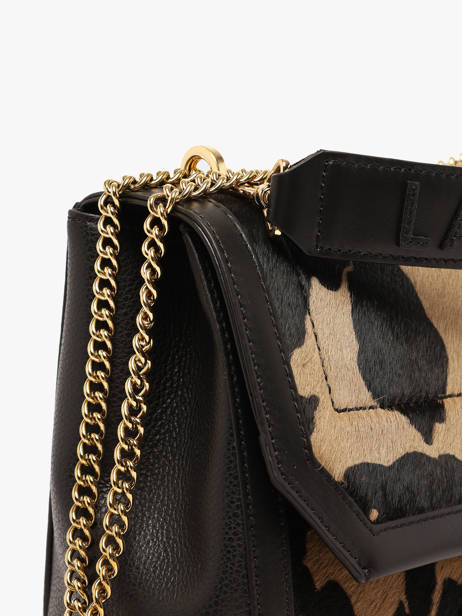 Sac Bandoulière Ninon Cuir Lancel Noir ninon A14250 vue secondaire 3