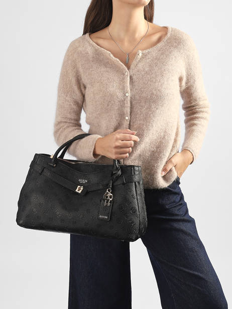 Sac Porté Main Ella Guess Noir ella PD974606 vue secondaire 1