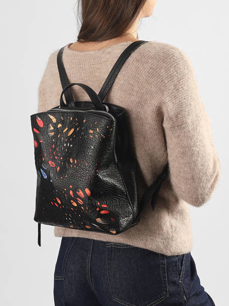 Sac à Dos Notus Print Desigual Noir notus 26WAKP25 vue secondaire 1
