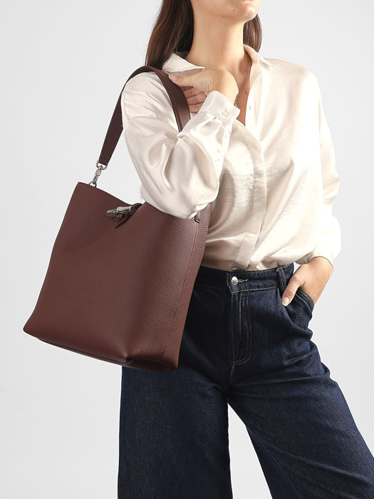 Longchamp Le roseau Besaces Rouge