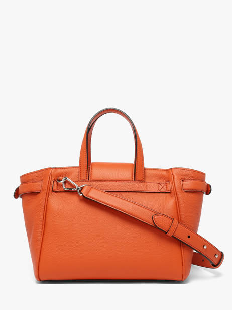 Sac Carryal S Thea Cuir Lancel Orange thea A14221 vue secondaire 5