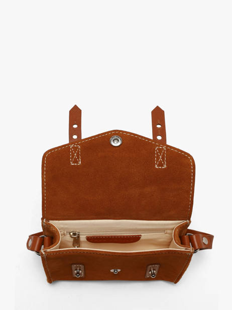 Sac Bandoulière La Suite Cuir Paul marius Orange la suite MINISUI vue secondaire 2