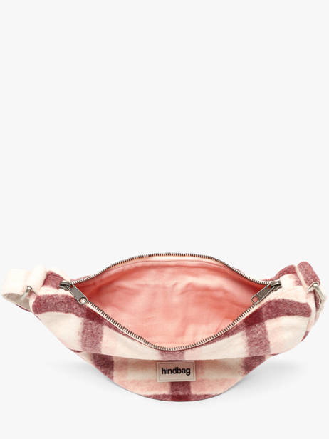 Sac Bandoulière Tartan Hindbag Rose tartan TA vue secondaire 3