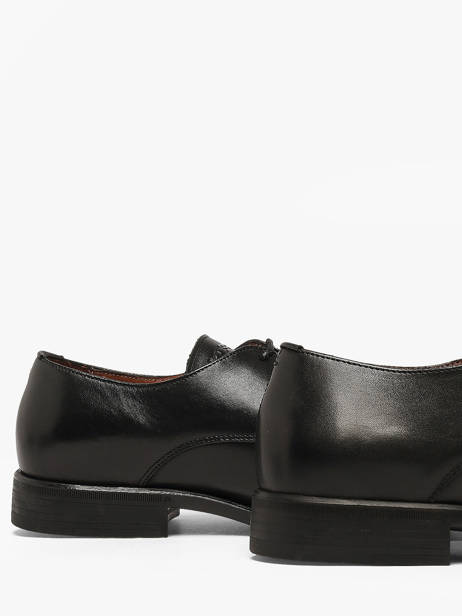 Chaussures De Ville En Cuir Kost Noir men AB29102 vue secondaire 2