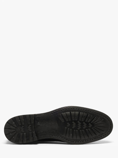 Chelsea Boots En Cuir Kost Noir men B00030A vue secondaire 4