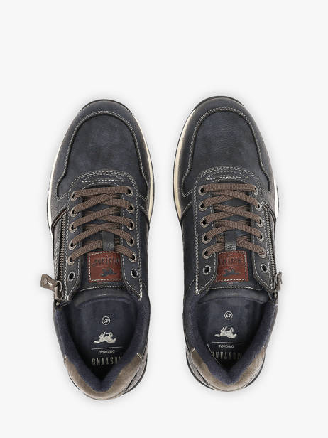 Sneakers Mustang Bleu men M0281006 vue secondaire 3