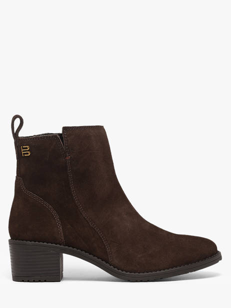 Bottines à Talon En Cuir Tt. bagatt Marron women 683E1400
