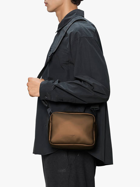 Pochette Homme Rains Marron city 14100 vue secondaire 1