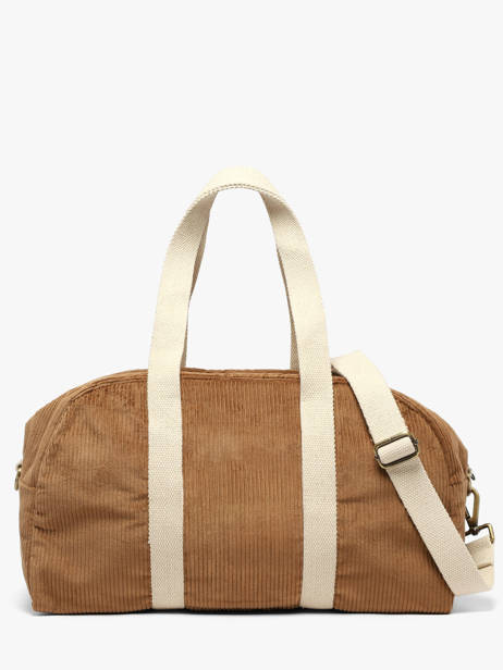 Sac Porté épaule Charlie Velours Côtelé Hindbag Marron velours V vue secondaire 4