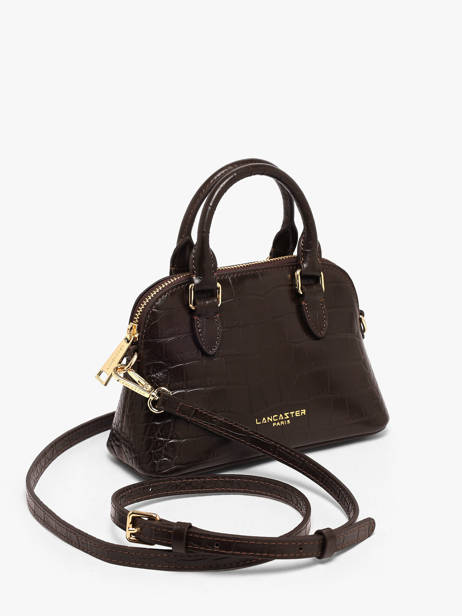 Sac Bandoulière Exo Cuir Lancaster Marron exo 104 vue secondaire 1