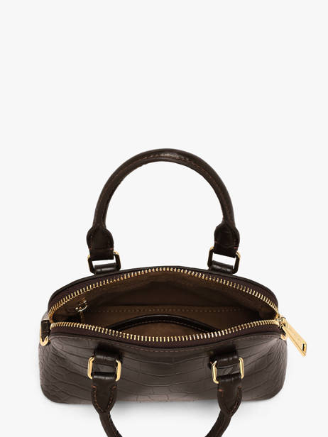 Sac Bandoulière Exo Cuir Lancaster Marron exo 104 vue secondaire 2