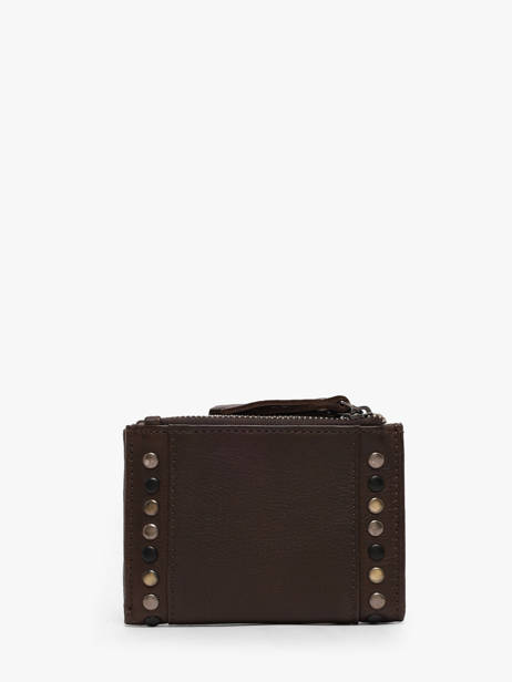 Portefeuille Heritage Cuir Biba Marron heritage HAK6L vue secondaire 2