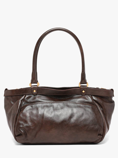Sac Shopping Lune Cuir Vanessa bruno Marron lune 7V40921 vue secondaire 5