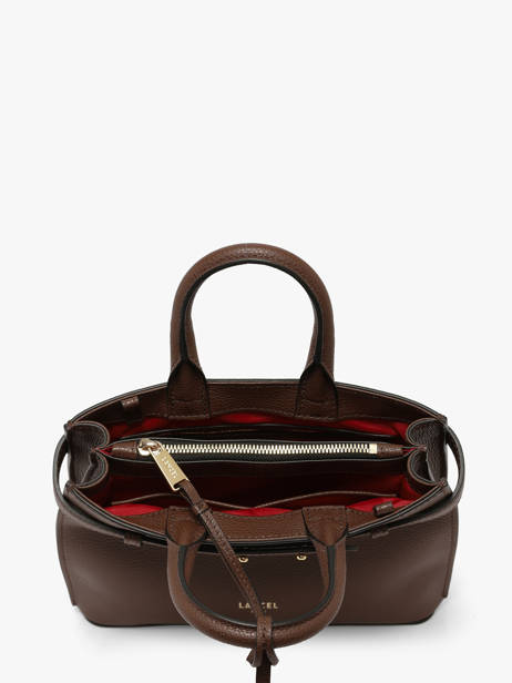 Sac Bandoulière Faubourg Cuir Lancel Marron faubourg A13527 vue secondaire 4