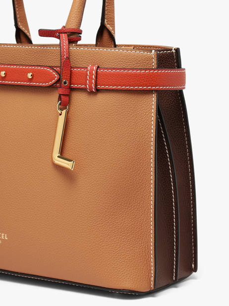 Sac Porté Main Faubourg Cuir Lancel Marron faubourg A13548 vue secondaire 3