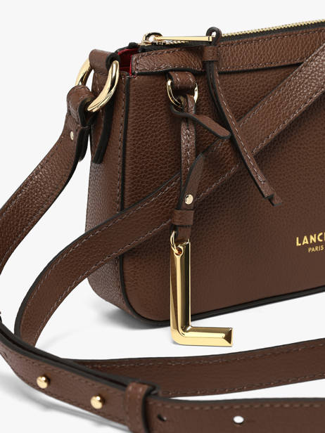 Sac Bandoulière Faubourg Cuir Lancel Marron faubourg A13524 vue secondaire 3