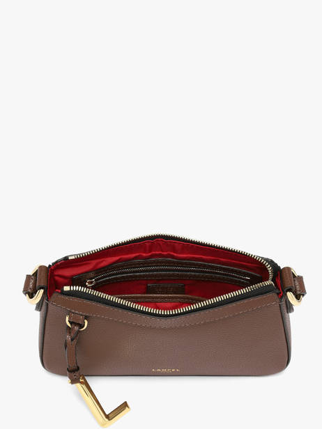 Sac Bandoulière Faubourg Cuir Lancel Marron faubourg A13524 vue secondaire 4