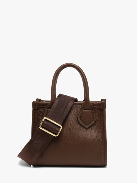 Sac Bandoulière Mini Jour Cuir Lancel Marron jour A14078 vue secondaire 5