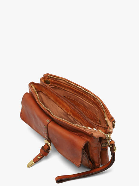 Sac Bandoulière Kura Cuir Campomaggi Marron kura 34070ND vue secondaire 4