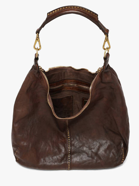 Besace Kura Cuir Campomaggi Marron kura 45720ND vue secondaire 4