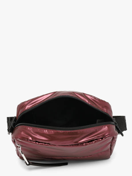 Sac Bandoulière Cumulus Nylon Recyclé Aube Rouge cumulus 101CS01 vue secondaire 3