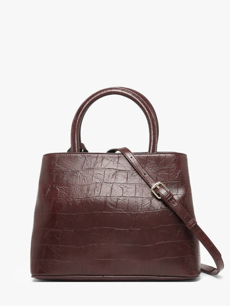 Sac à Main Lauren Effet Croco Laurent david Rouge ld bags 119 vue secondaire 4