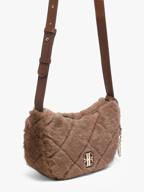 Sac Bandoulière Polly Laurent david Marron ld bags 114 vue secondaire 2