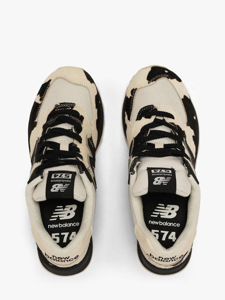 Sneakers 574 Cow New balance Noir women W574PH vue secondaire 3
