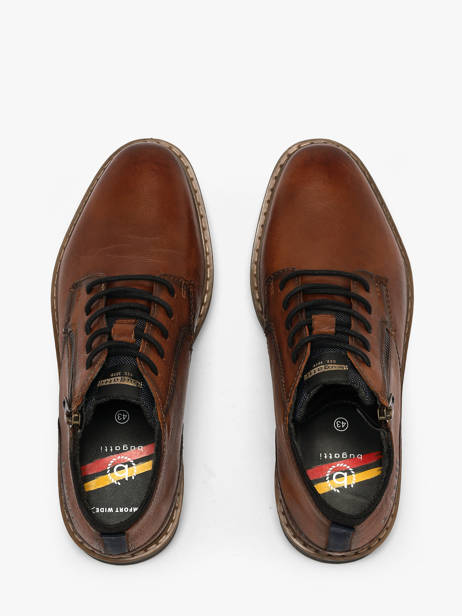 Chaussures De Ville Rigolo En Cuir Bugatti Marron men 311AOC30 vue secondaire 3