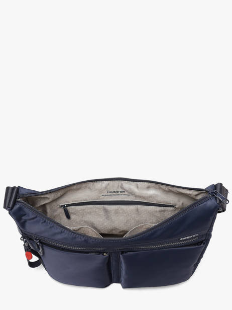 Sac Bandoulière Alex Polyester Recyclé Hedgren Bleu inner city upgrade HIC437 vue secondaire 3