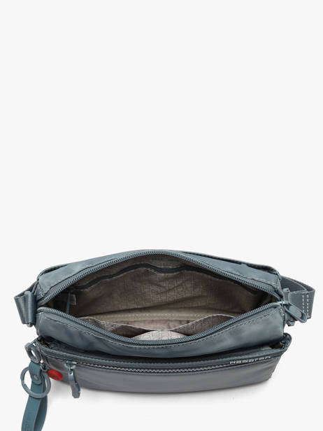 Sac Bandoulière Eye Polyester Recyclé Hedgren Bleu inner city upgrade HIC176 vue secondaire 3