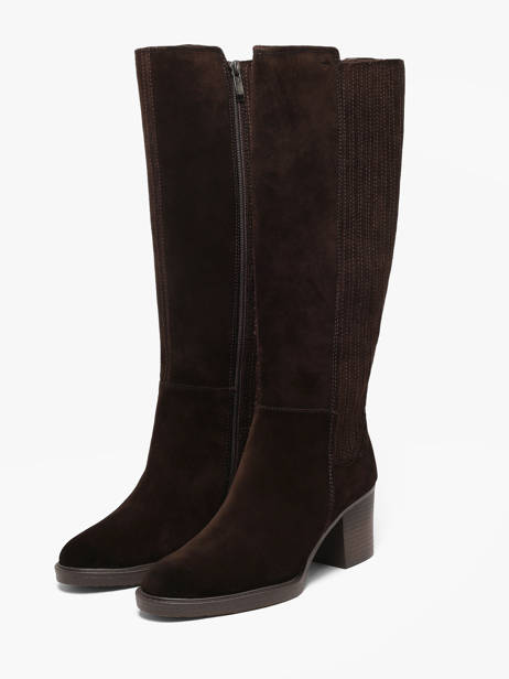Bottes à Talon En Cuir Tamaris Marron women 47 vue secondaire 1