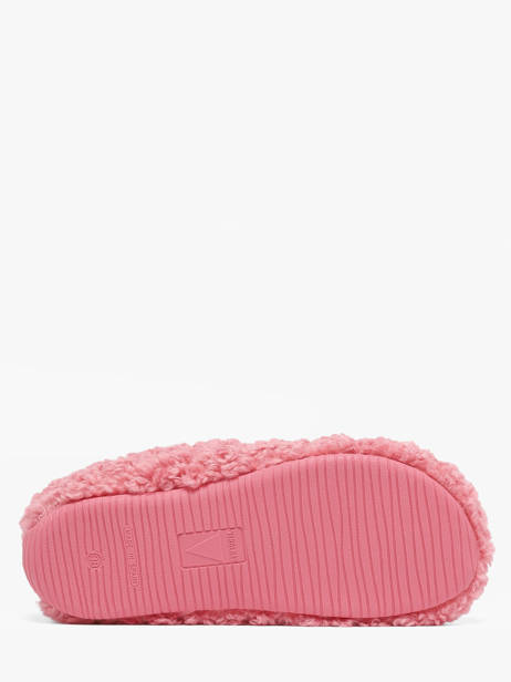 Chaussons York Curly Verbenas Rose women 86050660 vue secondaire 4