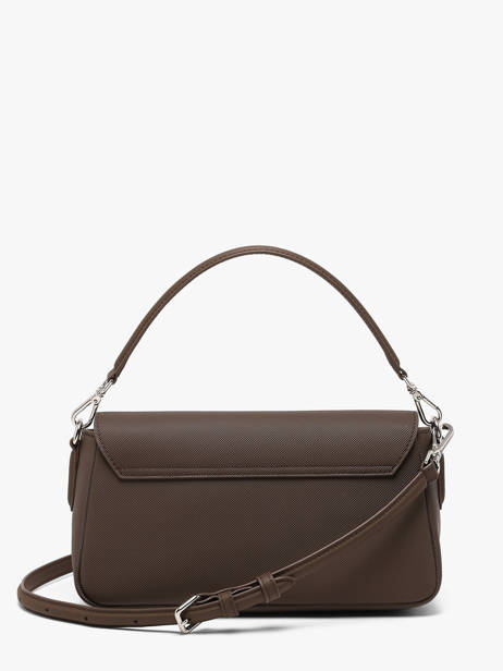 Sac Bandoulière Daily City Lacoste Marron daily city NF5491DZ vue secondaire 4