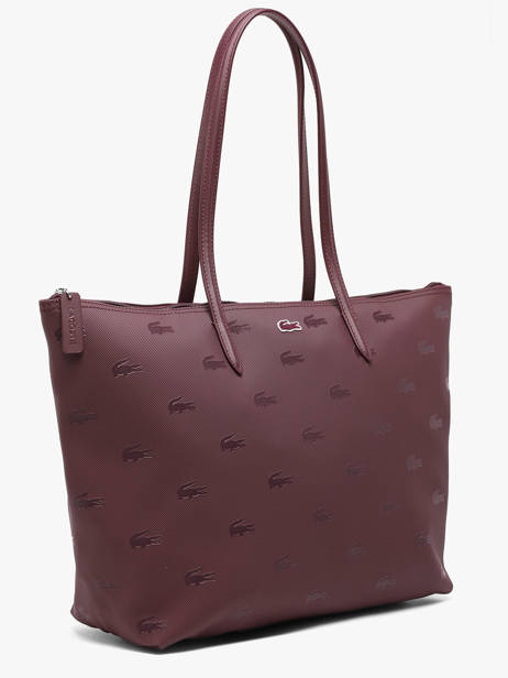 Cabas L12.12 Concept Holiday Lacoste Violet l12.12 concept holiday NF5505HN vue secondaire 2