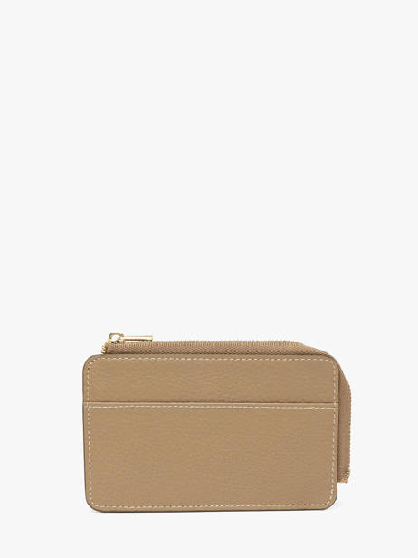 Porte-cartes Caviar Cuir Crinkles Beige caviar 14318 vue secondaire 2