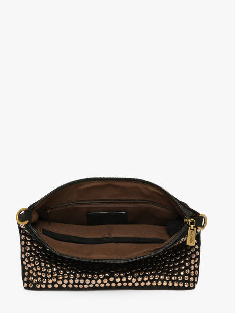 Sac Bandoulière Studs Polyester Mandoline Noir studs 6735 vue secondaire 3